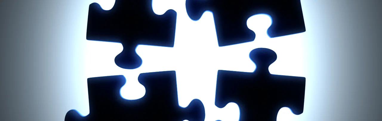 Black Puzzle Pieces